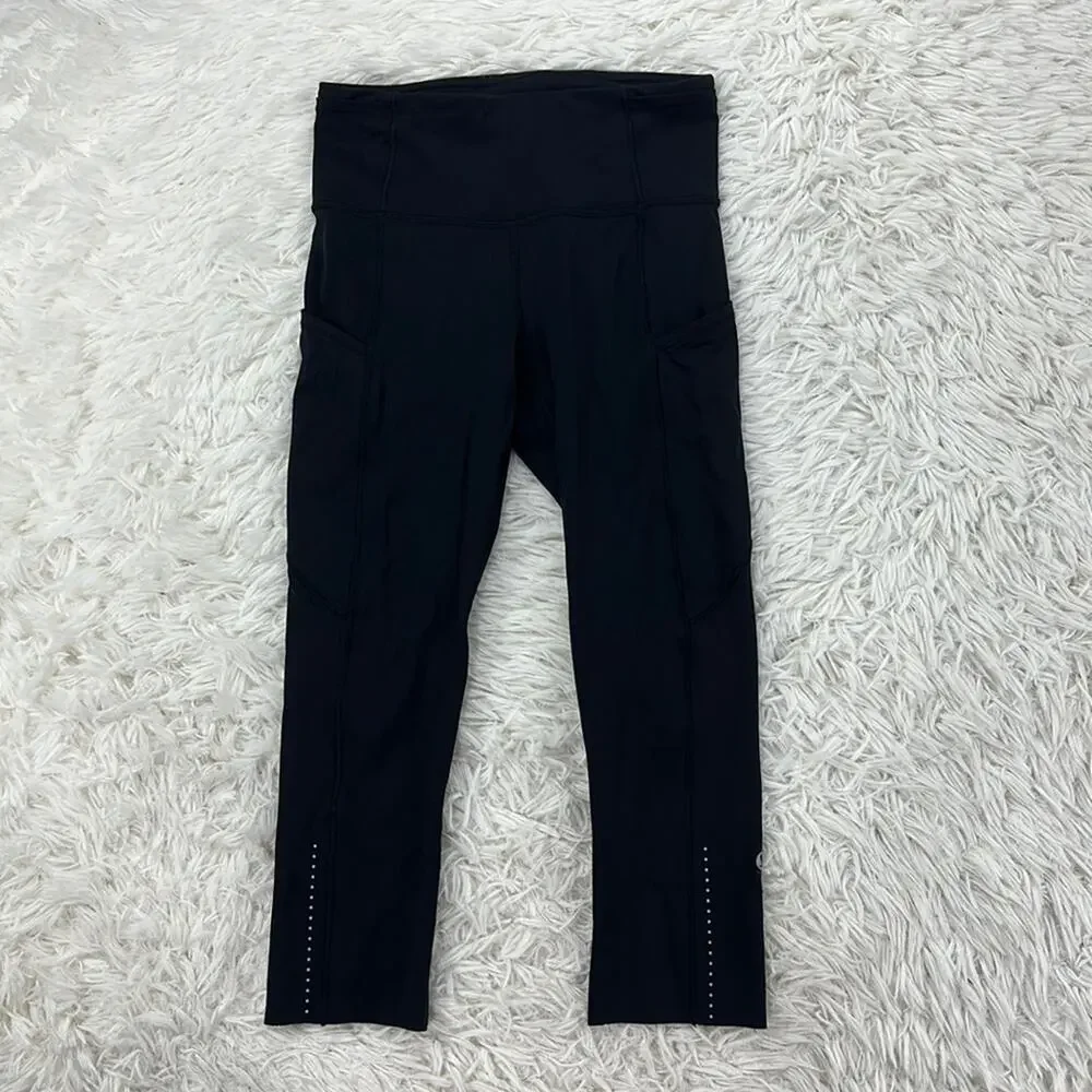 Lululemon Fast & Free Crop II *Nulux 19